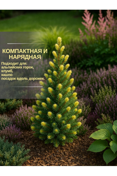 Ель КАРЛИКОВАЯ Радуга Ель КАРЛИКОВАЯ Радуга